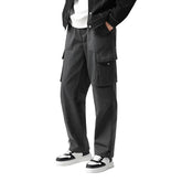 Casual Simple Solid Color Straight Pant